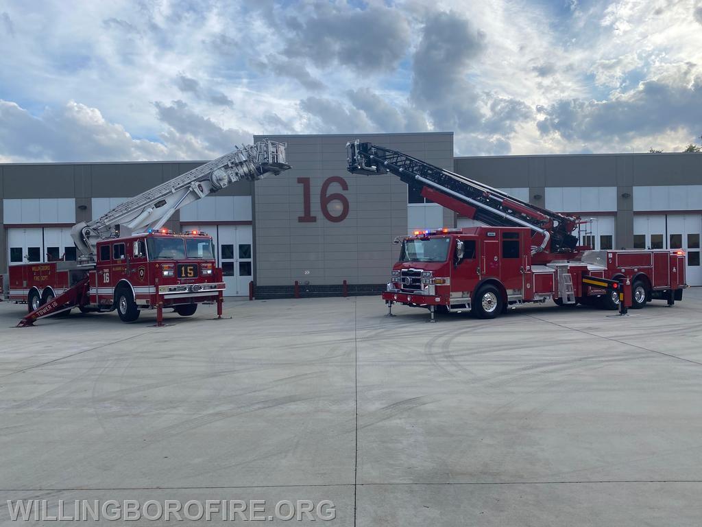 Old and new Ladder 1615