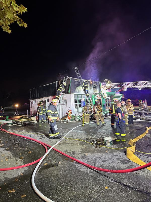 All hands fire at the Delran Coffee Shop.