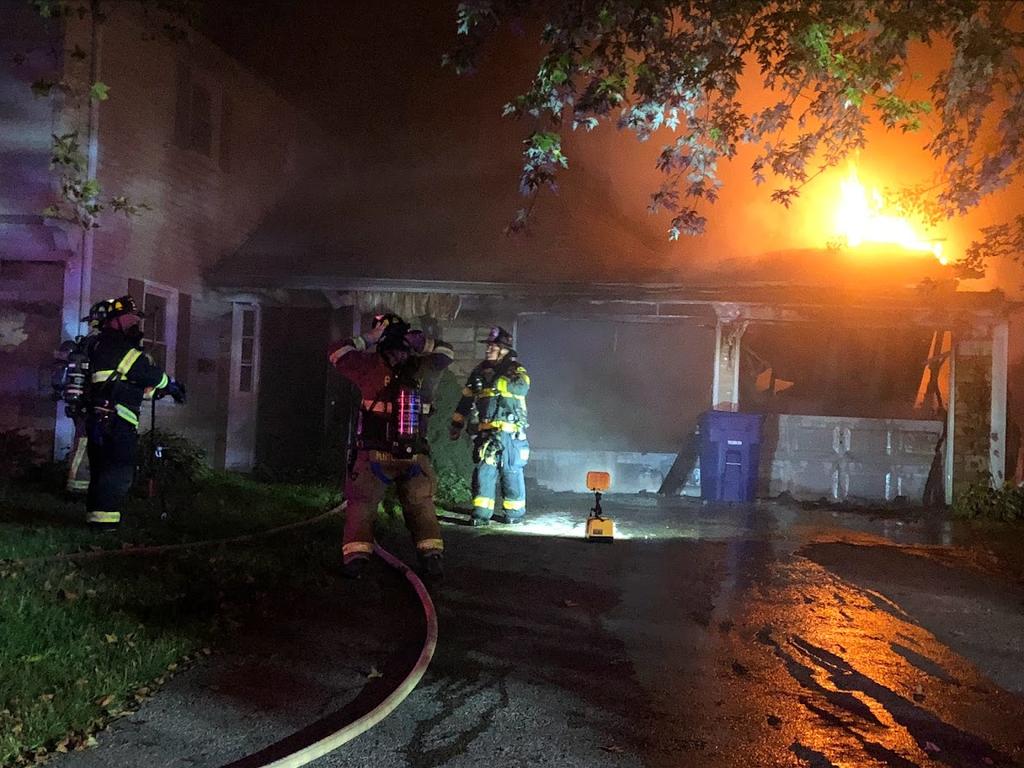 Captain Fresco giving orders on an all-hands fire in Twin Hil